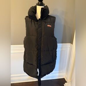 PE Nation Black Stadium Puffer Vest